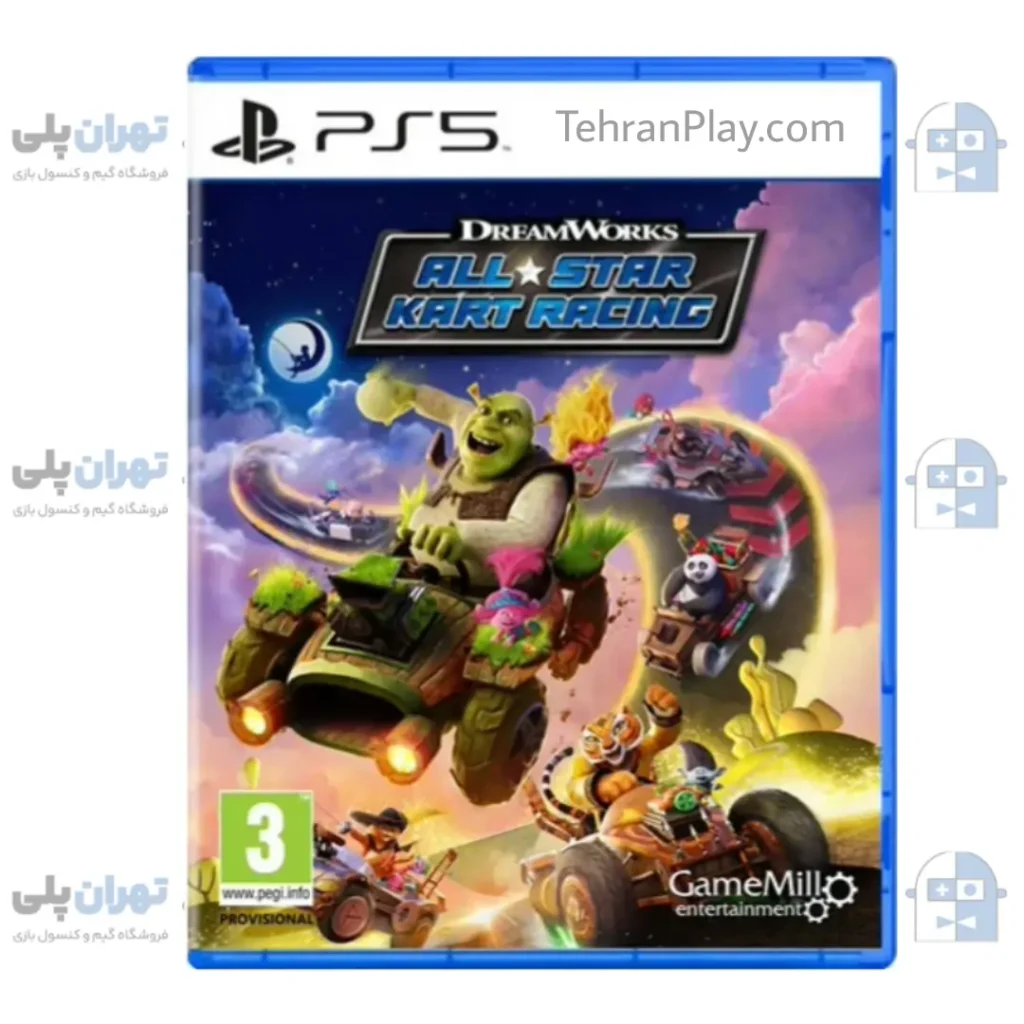 کاور بازی Dreamworks All Star Kart Racing