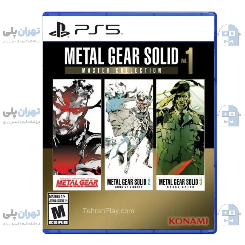کاور بازی Metal Gear Solid Master Collection Vol.1