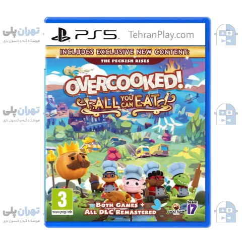 کاور بازی Overcooked All You Can Eat