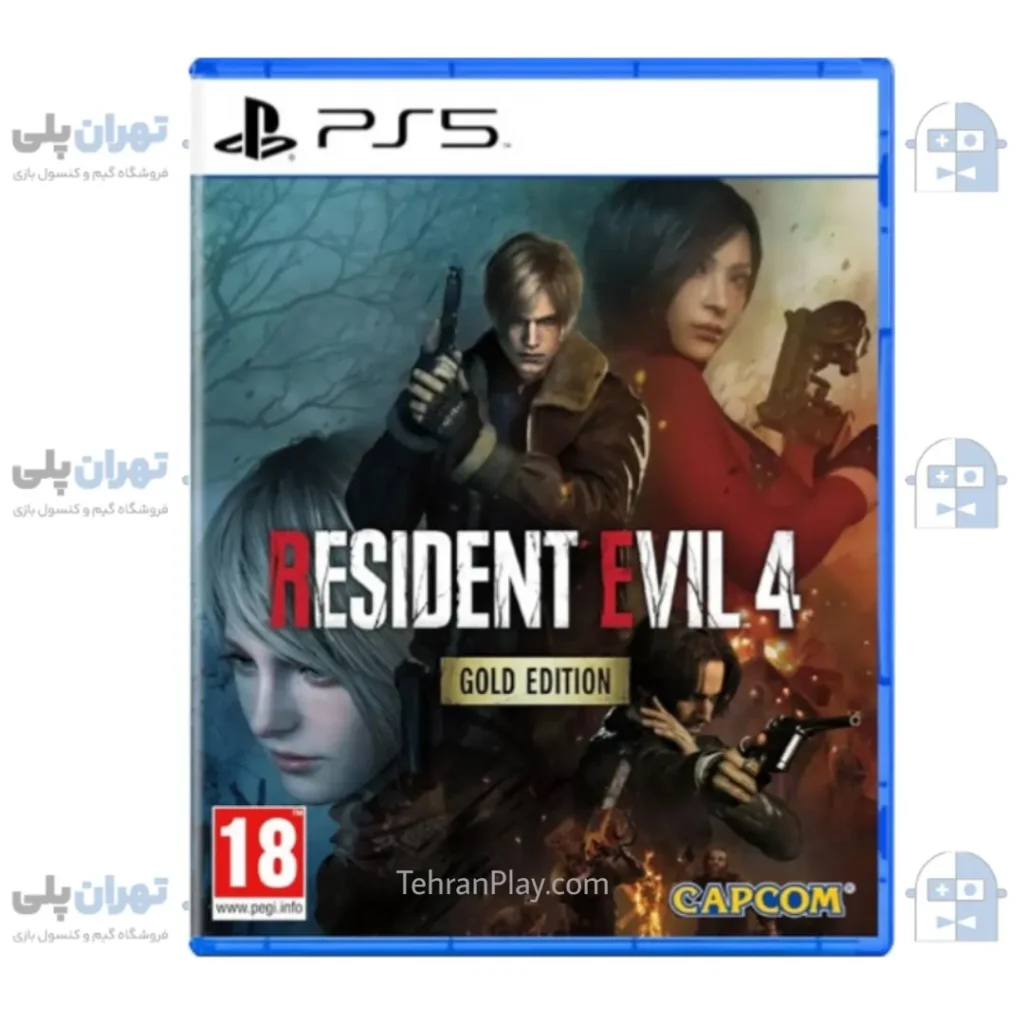 قاب بازی Resident Evil 4 Remake Gold Edition ps5