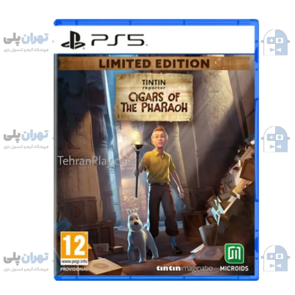 قاب بازی Tintin Reporter Cigars Of The Pharaoh ps5