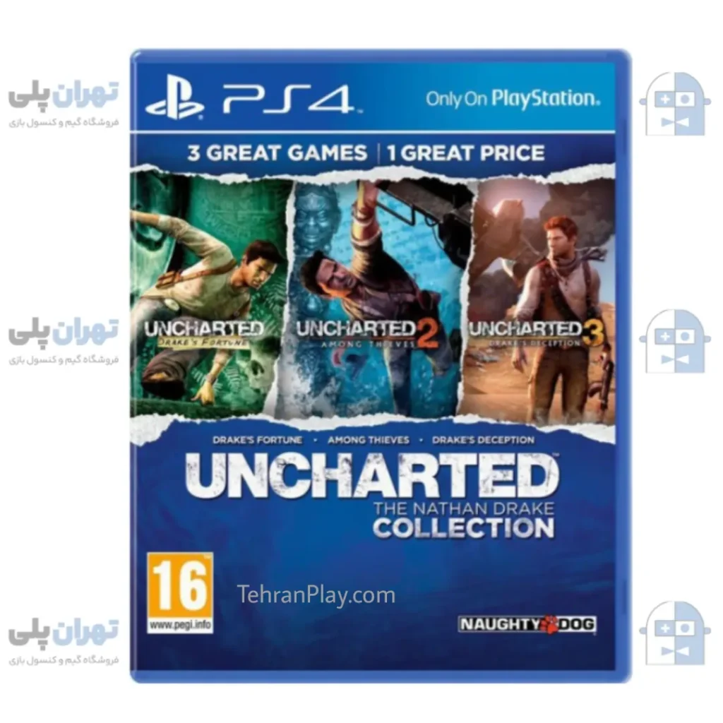 قاب بازی Uncharted Nathan Drake Collection ps4
