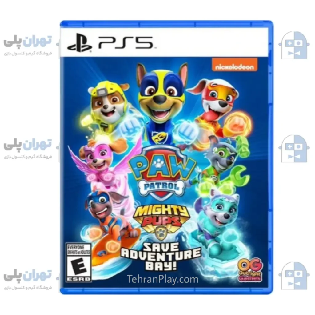 کاور بازی Paw Patrol Mighty Pups Save Adventure Bay ps5