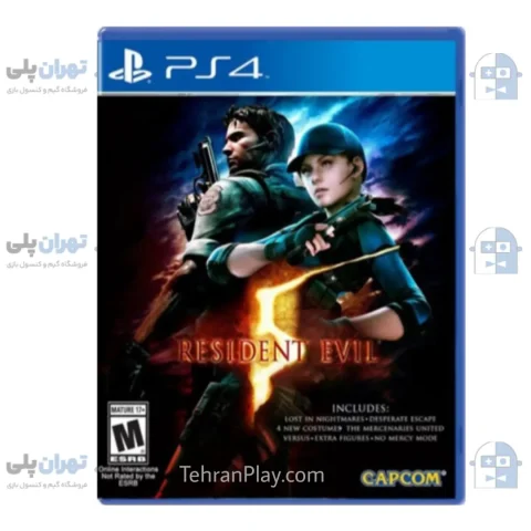 کاور بازی Resident Evil 5 برای PS4