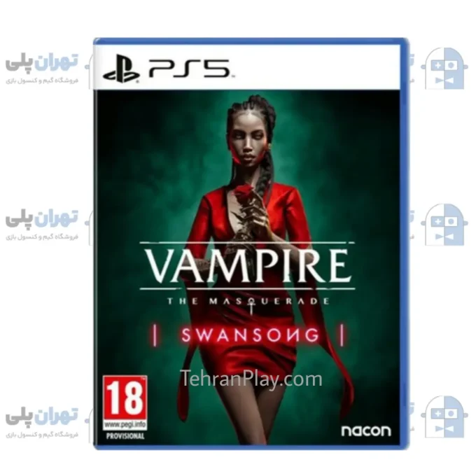 قاب بازی Vampire The Masquerade Swansong برای ps5