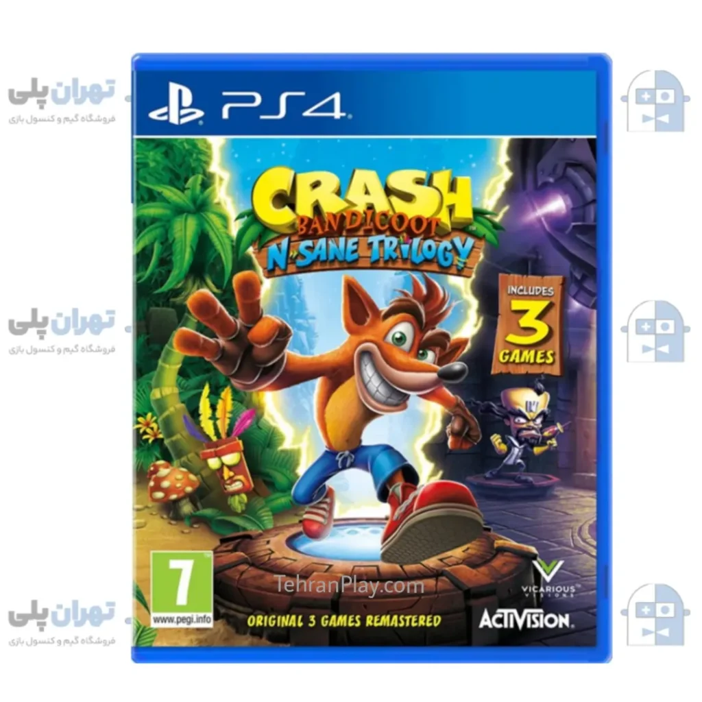 کاور بازی Crash Bandicoot N. Sane Trilogy