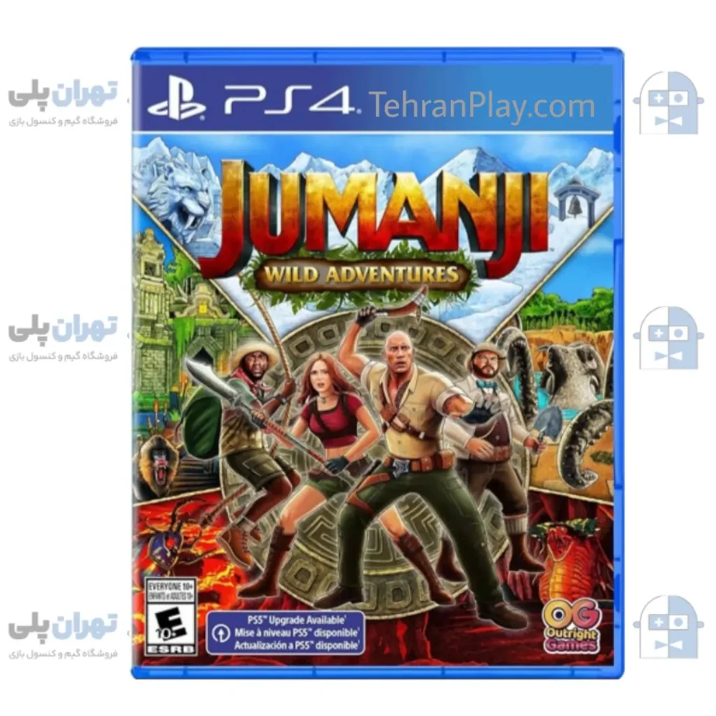 کاور بازی Jumanji Wild Adventures برای ps4