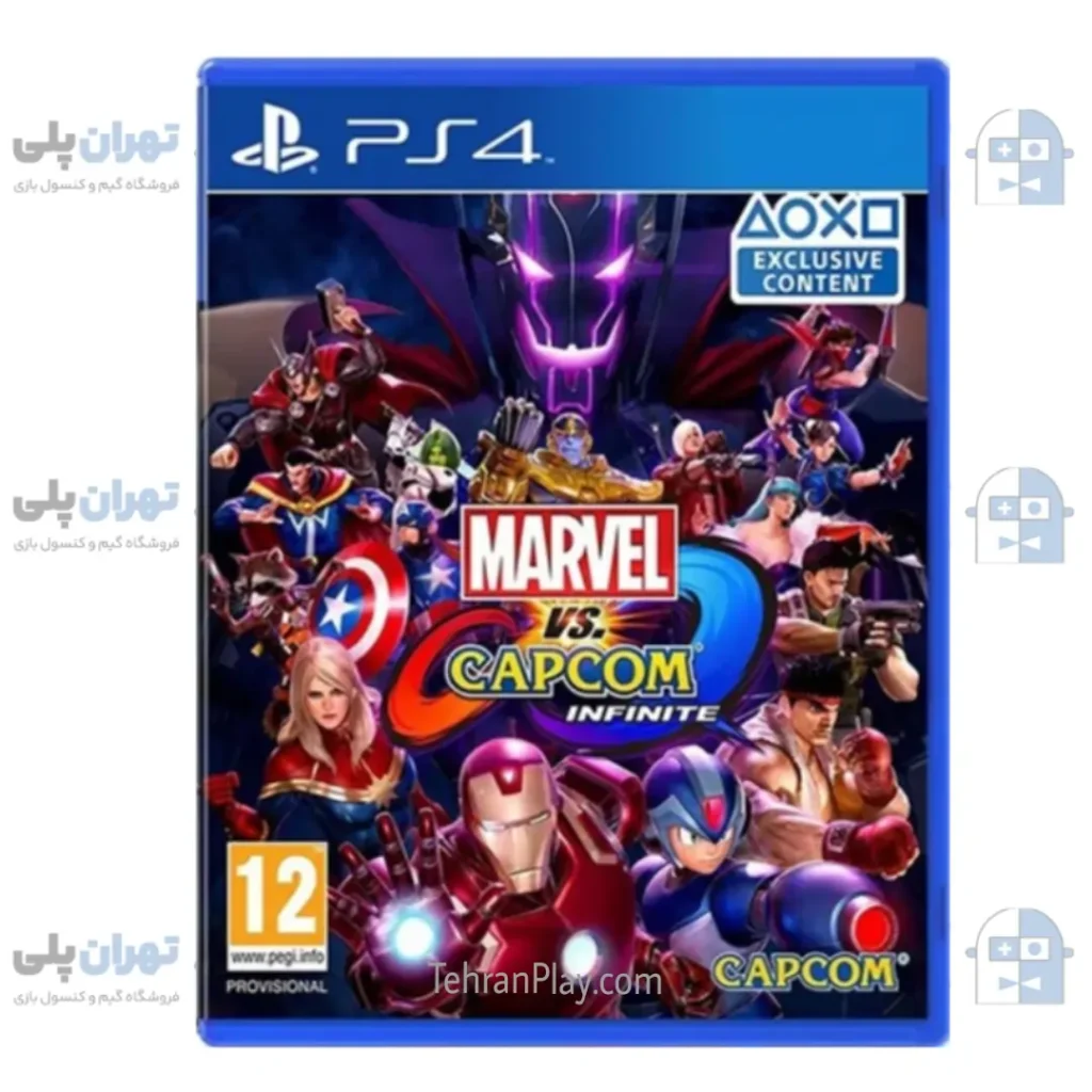 کاور بازی Marvel VS Capcom Infinite ps4