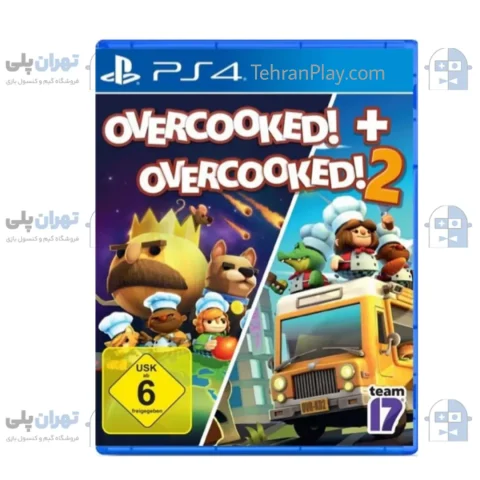 کاور بازی Overcooked Double Pack برای ps4