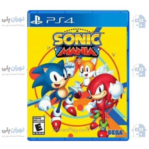 کاور بازی Sonic Mania برای ps4