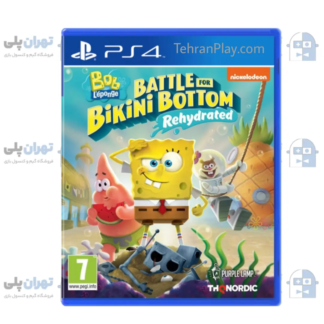کاور بازی Spongebob SquarePants Rehydrated ps4