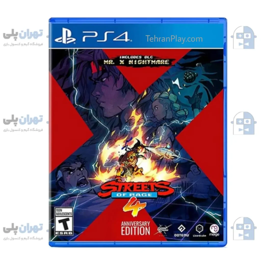 کاور بازی Streets of Rage 4 Anniversary Edition