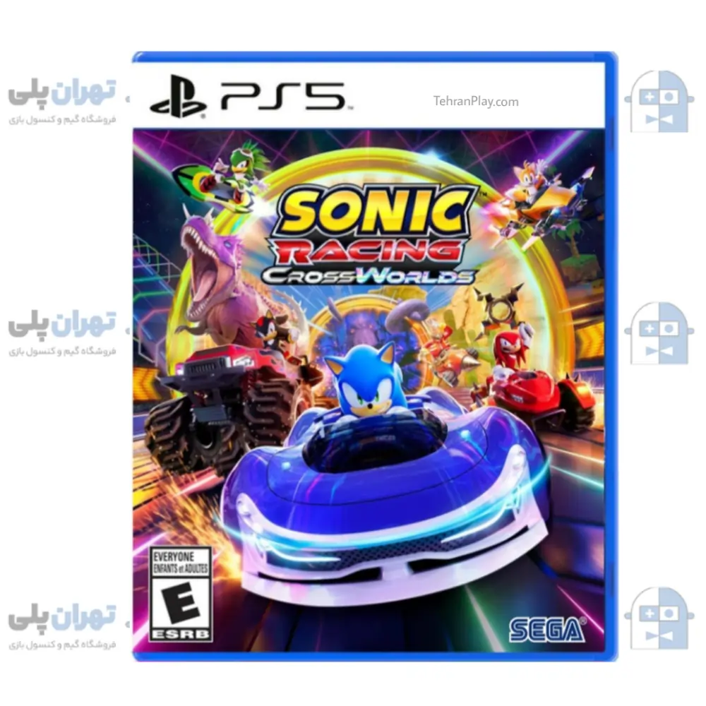 کاور بازی Sonic Racing CrossWorlds برای ps5