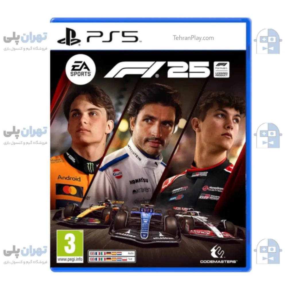 دیسک بازی F1 25 برای PS5