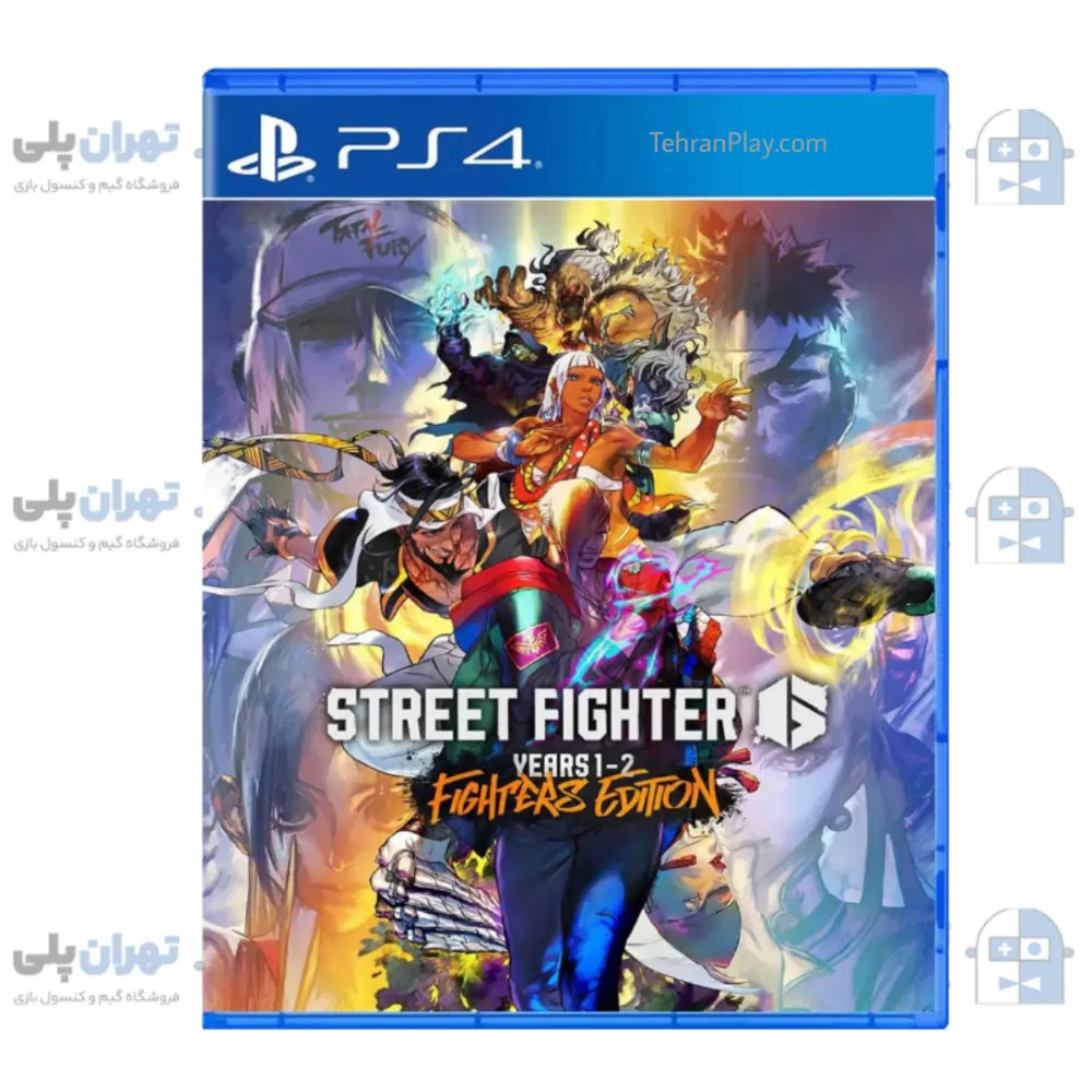 دیسک بازی Street Fighter 6 Years 1-2 Fighters Edition برای PS4