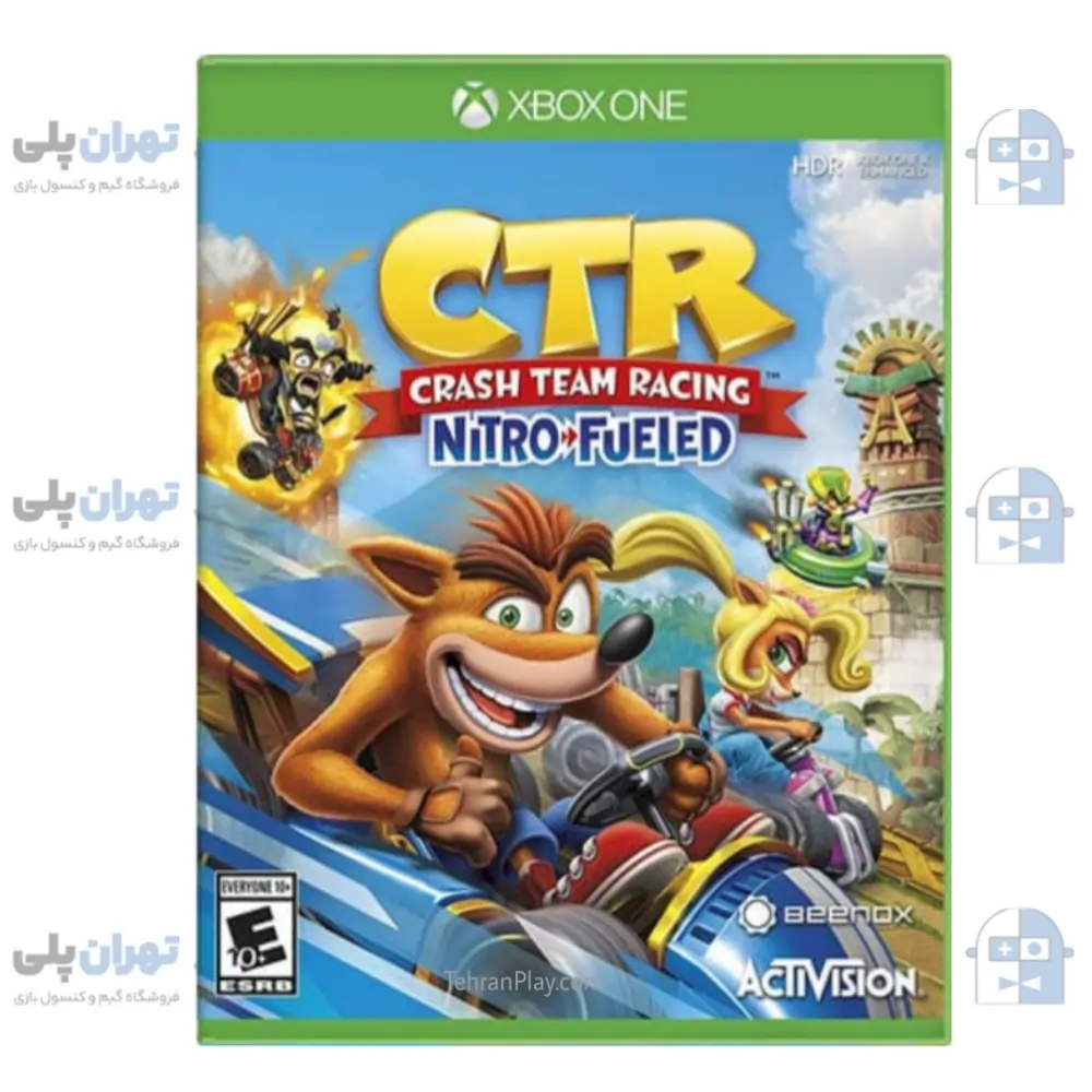 قاب بازی Crash Team Racing Nitro-Fueled برای xbox