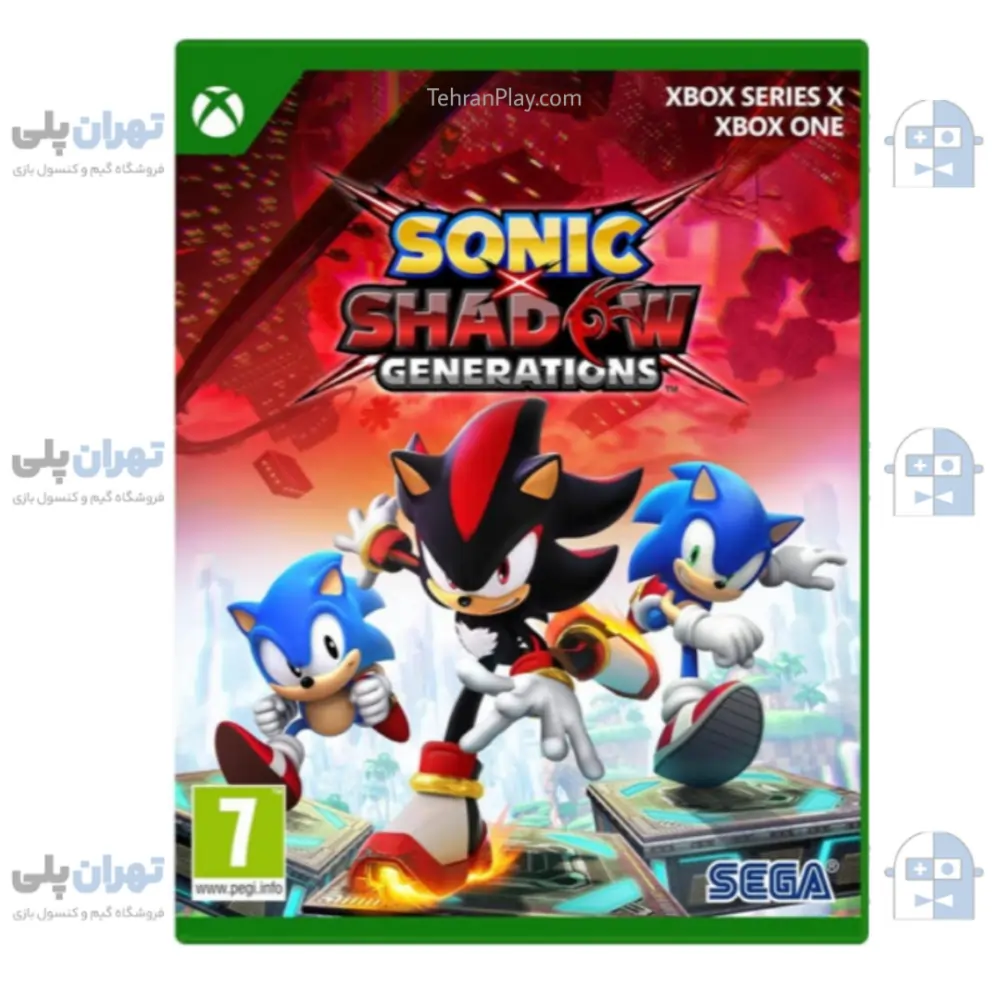دیسک بازی Sonic X Shadow Generations برای xbox