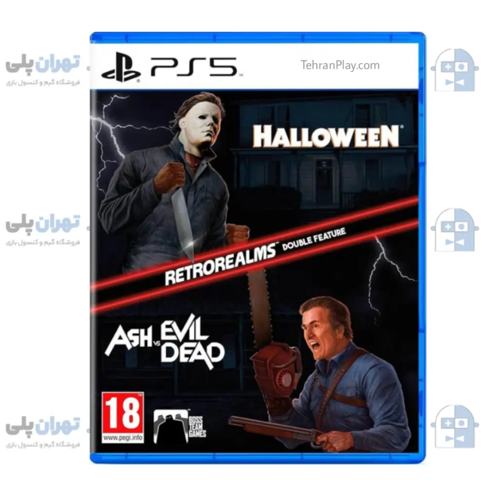 کاور بازی Halloween Ash vs Evil Dead RetroRealms Double Feature