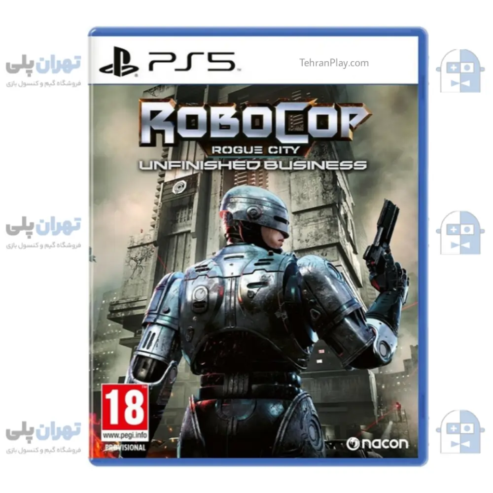 کاور بازی RoboCop Rogue City Unfinished Business