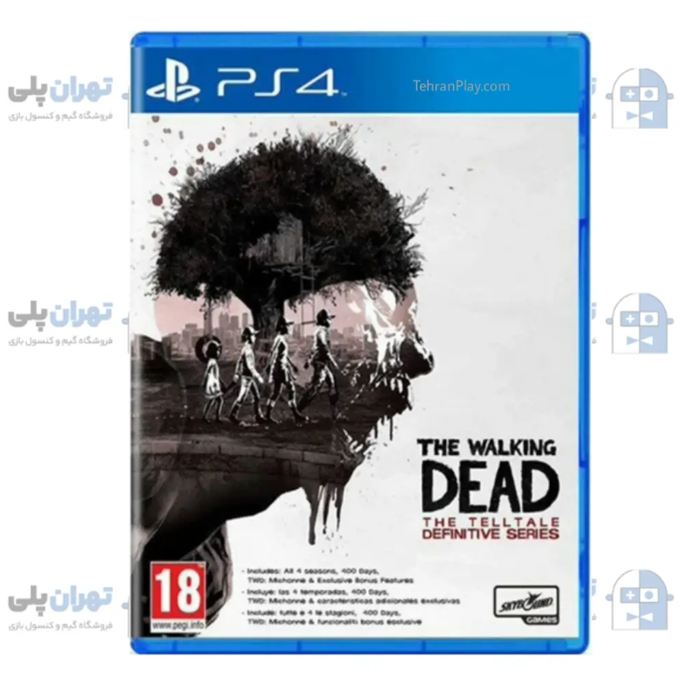 کاور بازی The Walking Dead The Telltale Definitive Series برای PS4