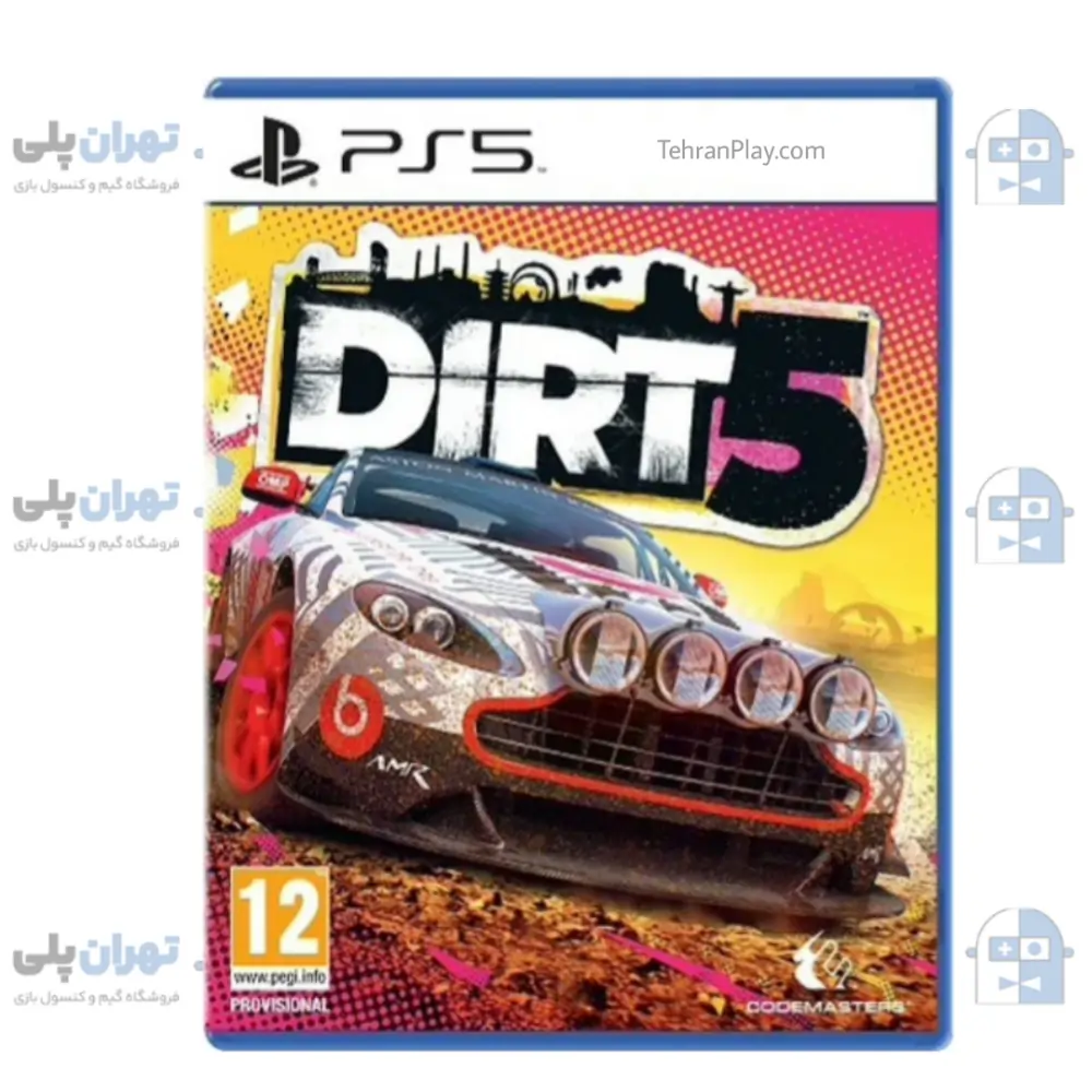قاب بازی dirt 5 برای کنسول ps5