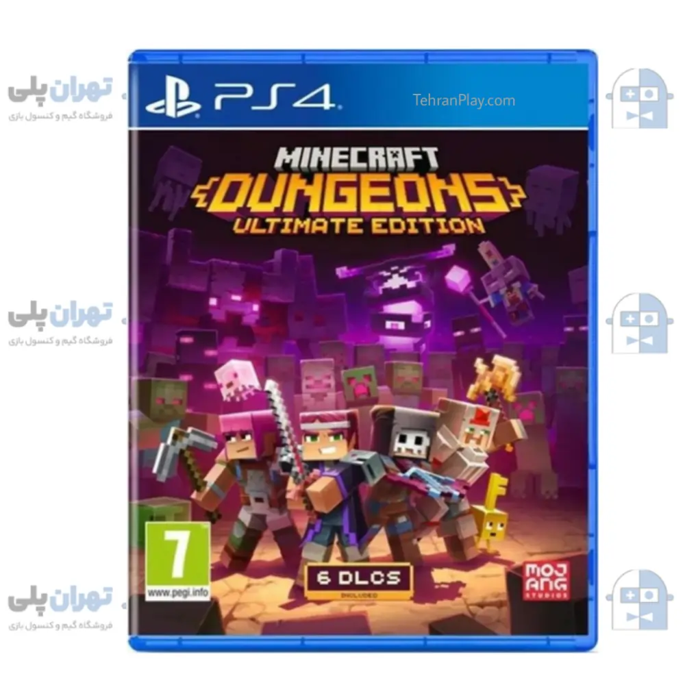 کاور بازی Minecraft Dungeons Ultimate Edition
