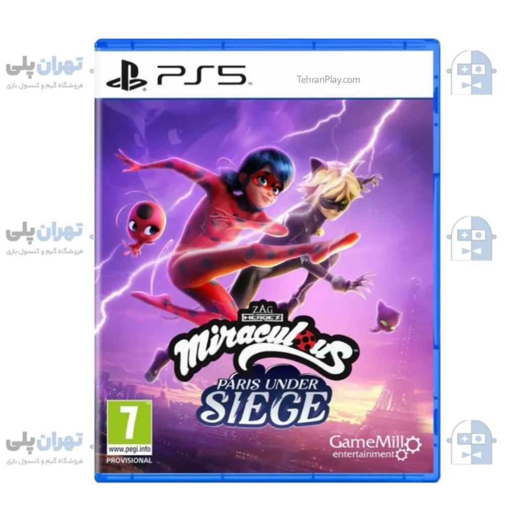 قاب بازی Miraculous Paris Under Siege