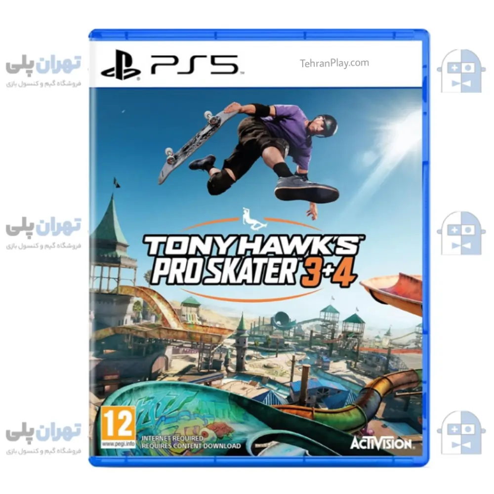 کاور بازی Tony Hawks Pro Skater 3 + 4