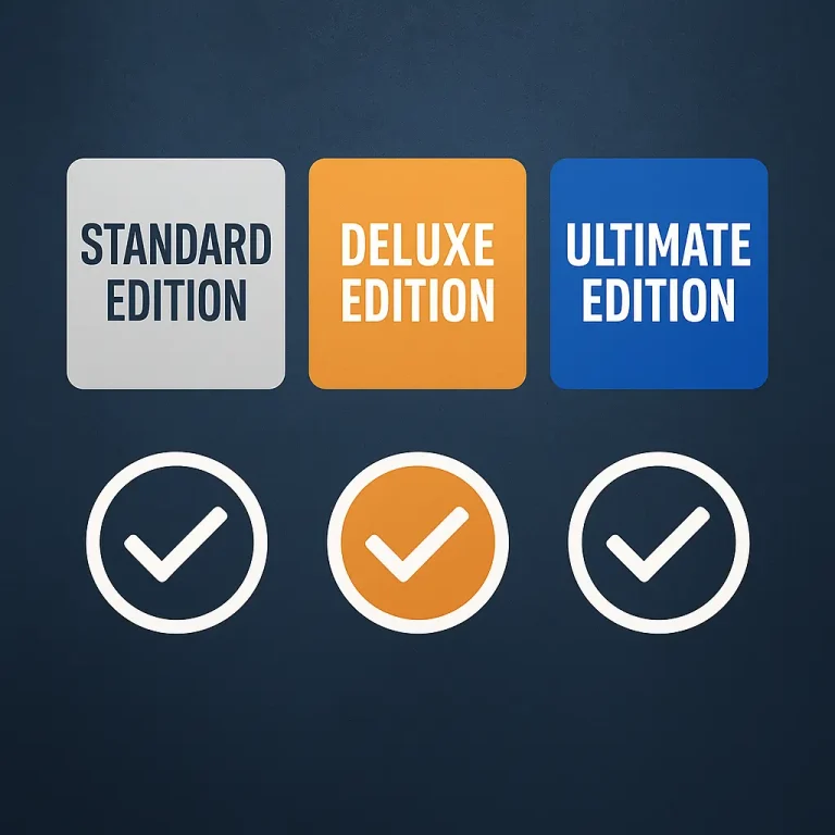 Differences between game versions
