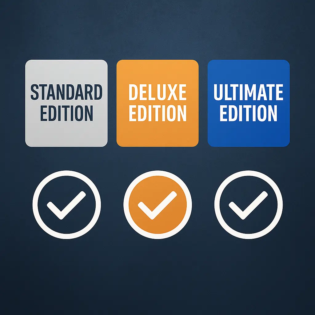 Differences between game versions