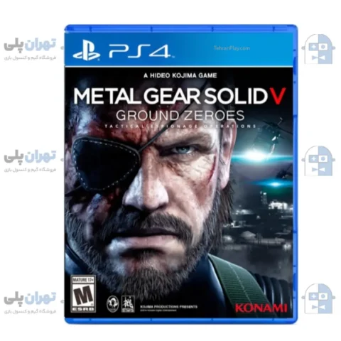 قاب بازی Metal Gear Solid V Ground Zeroes برای ps4
