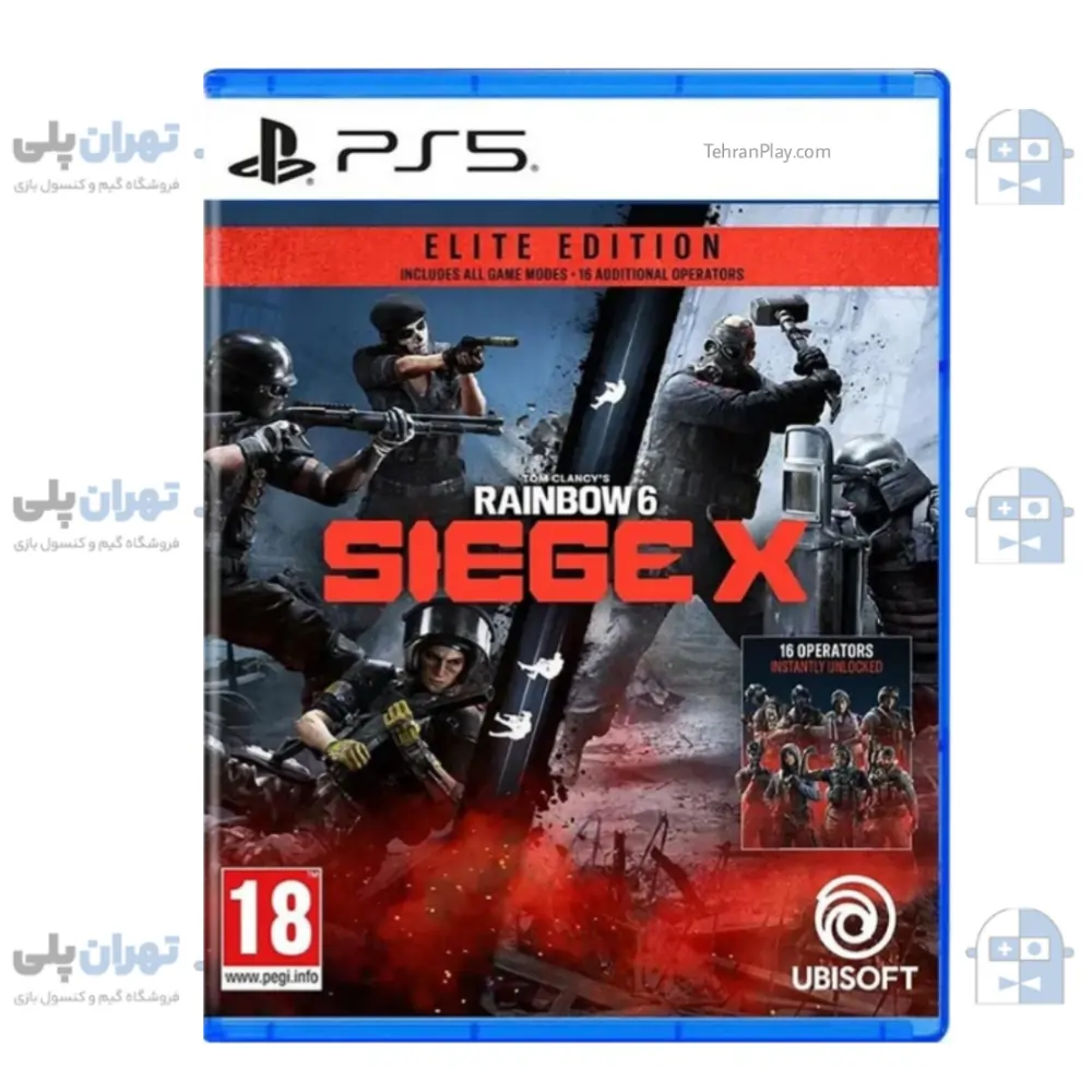 قاب بازی Tom Clancy’s Rainbow Six Siege X