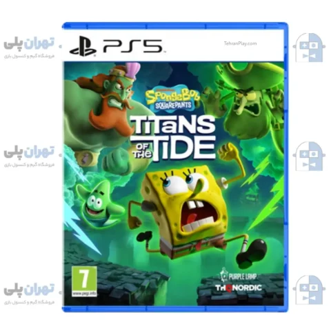 قاب بازی SpongeBob SquarePants Titans of the Tide برای ps5