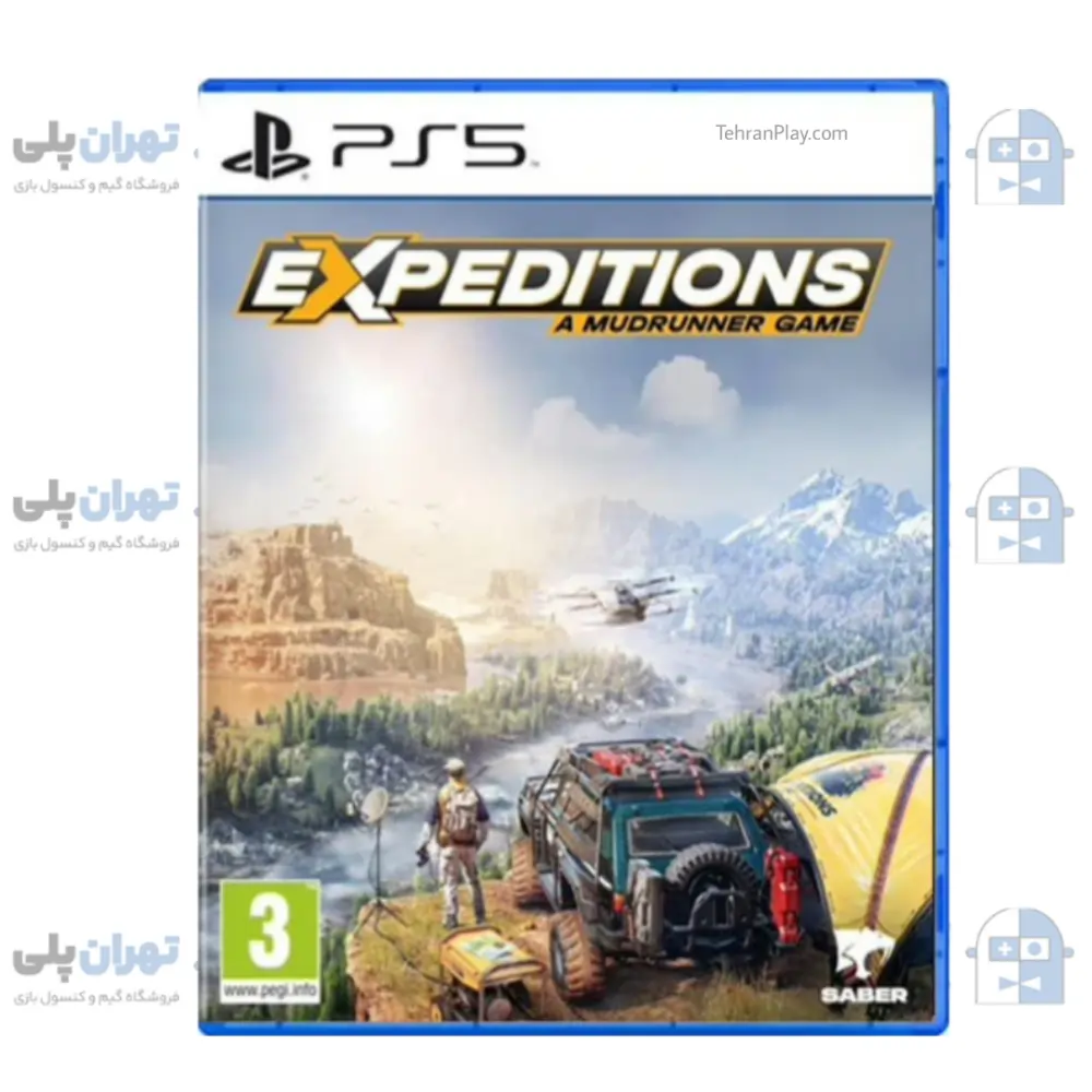 قاب بازی Expeditions A MudRunner Game برای ps5