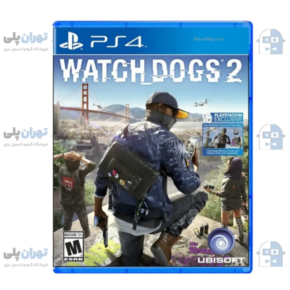 کاور بازی Watch Dogs 2 برای ps4