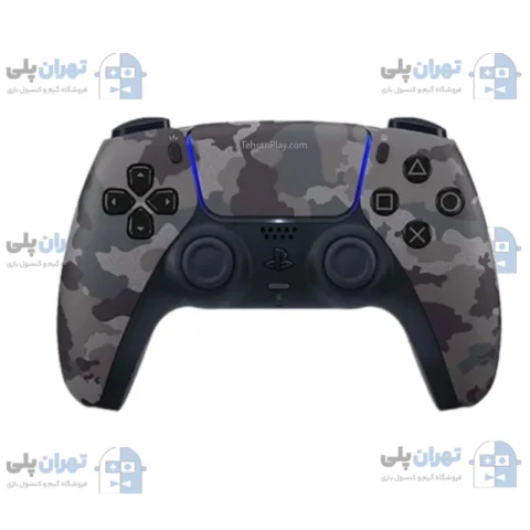 خرید دسته دسته DualSense طرح Grey Camouflage برای PS5