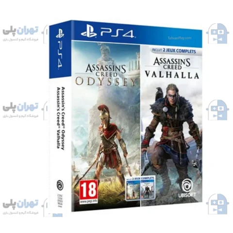 خرید بازی Assassins Creed Odyssey و Assassins Creed Valhalla برای ps4